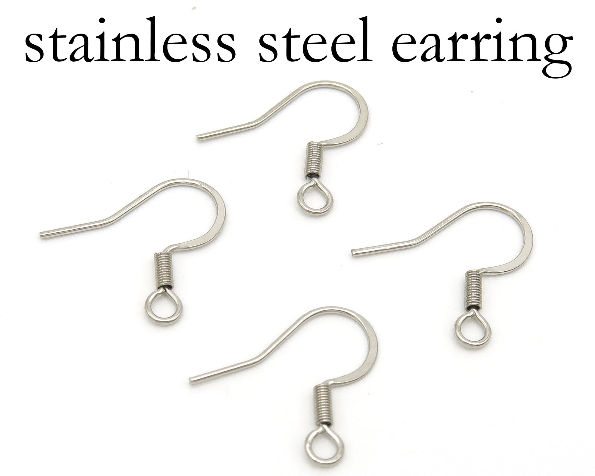 Surgical steel earring hooks wholesale deals