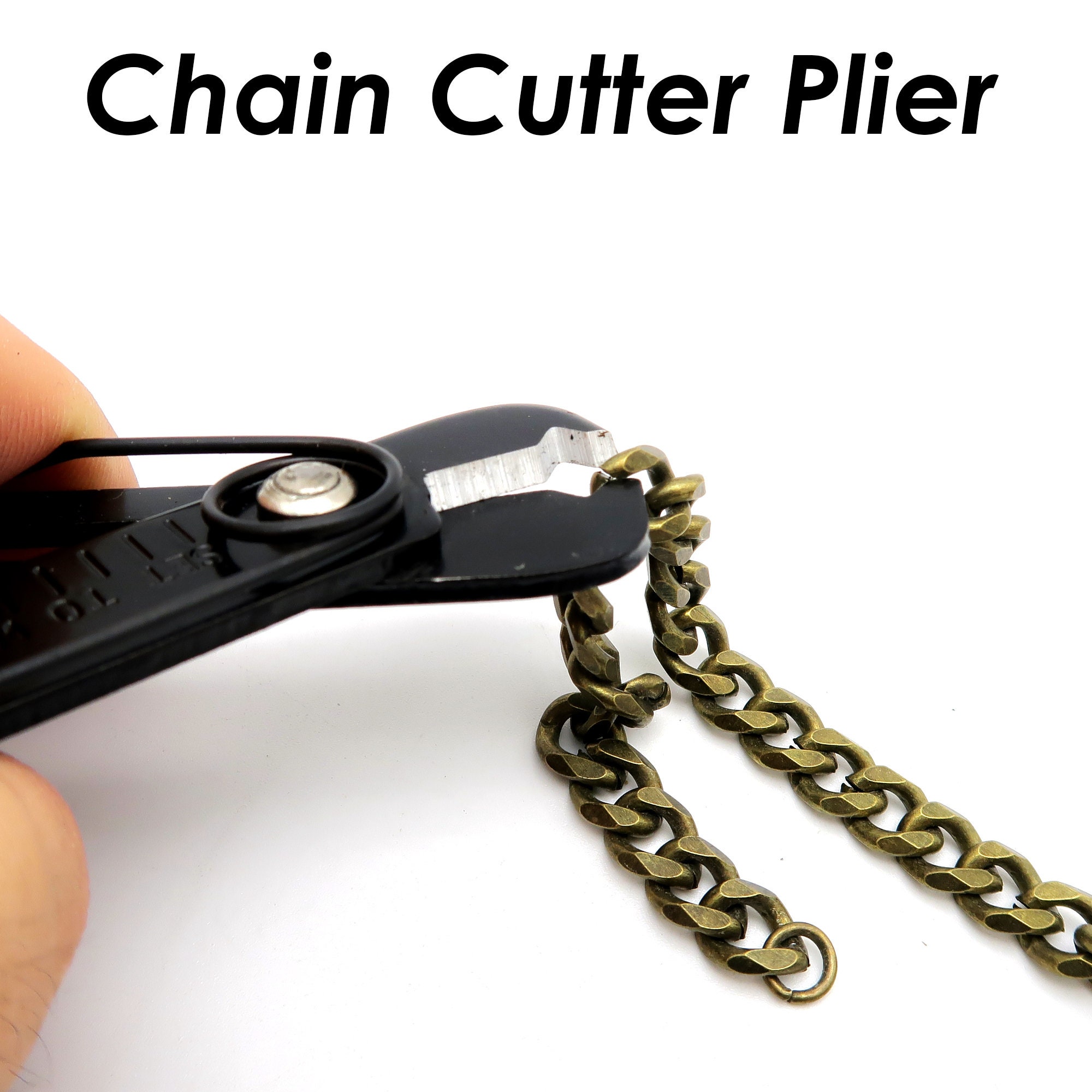 Chain Cutter Plier, Wire Cutting Pliers, DIY Jewelry Making Tool EASY to  Open Chain Links 