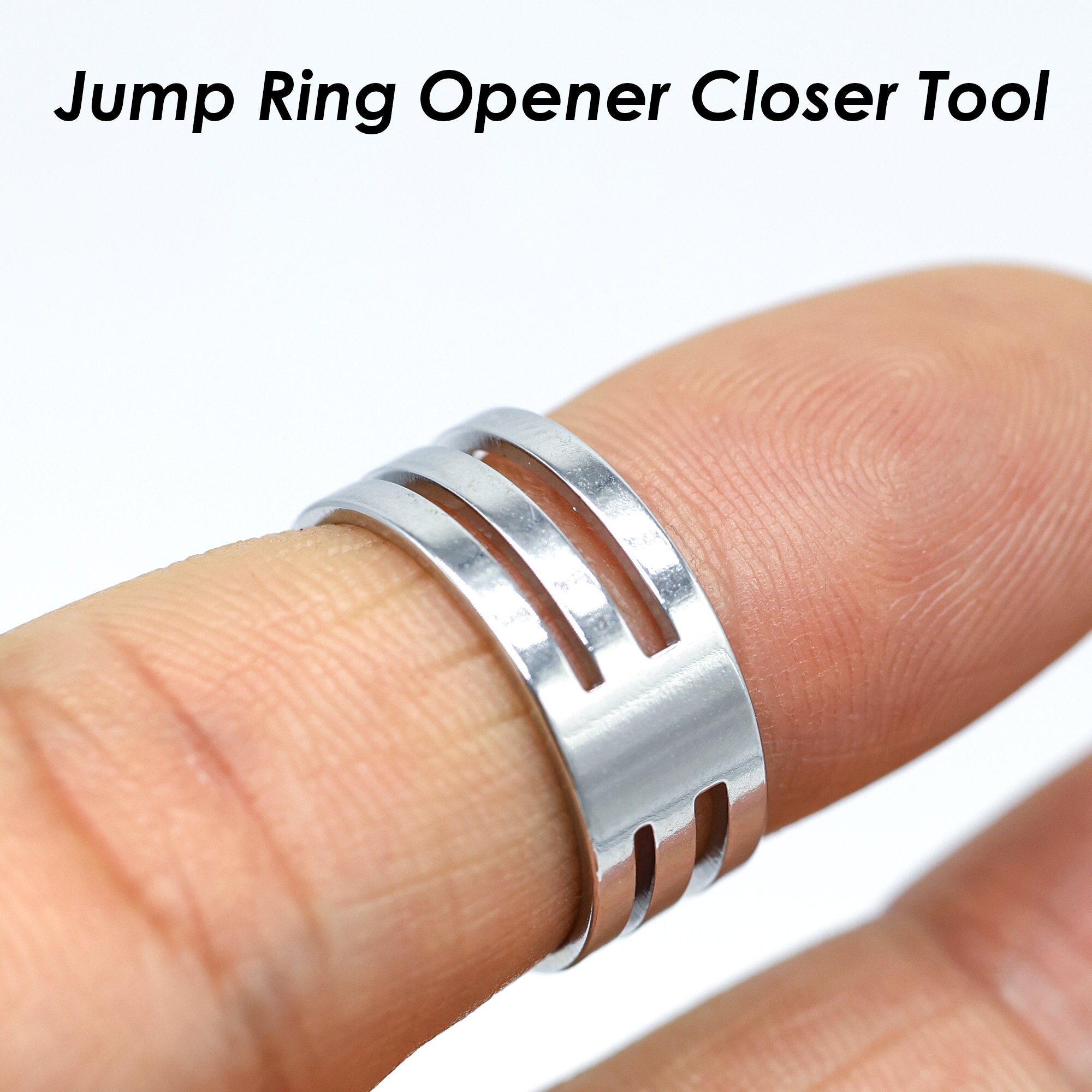 Jump ring opener closer tool, Stainless steel, Jewelry making supplies