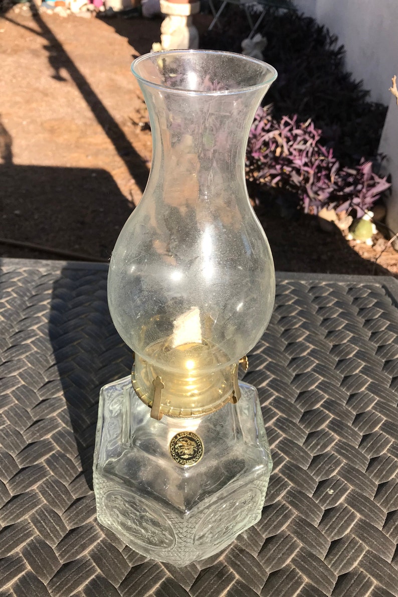 Lamplight Farms Oil Lamp/lantern. Brass Wick Assembly Turn Etsy