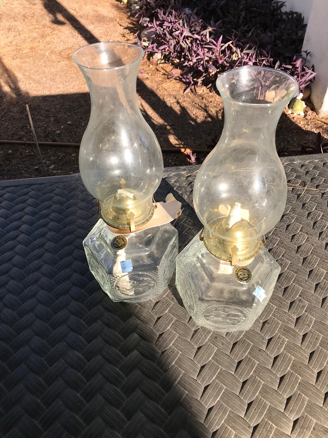 Lamplight Farms Oil Lamp/lantern. Brass Wick Assembly Turn Etsy