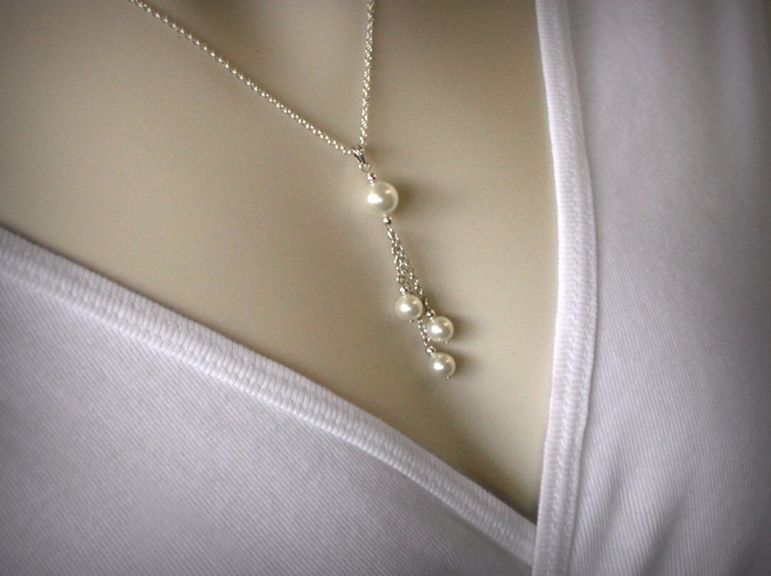 【HURLEY BURLEY】LARIAT T BAR NECKLACE WITH PEARL パール 2色 HURLEY BURLEY】LARIAT T BAR NECKLACE WITH PEARL パール 2色