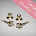 see more listings in the Diamond Earrings in 14K section