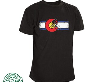 Colorado Flag Bike Shirt