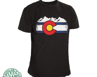 Colorado Flag Rocky Mountain Shirt