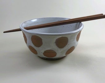 White Noodle Bowl/Rice/Ramen Bowl