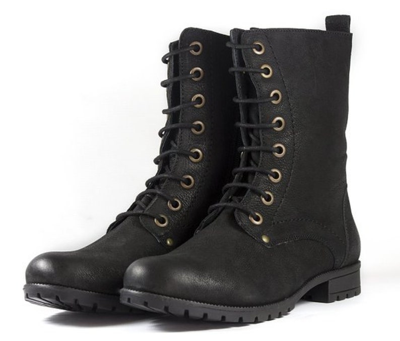 wide fit biker ankle boots