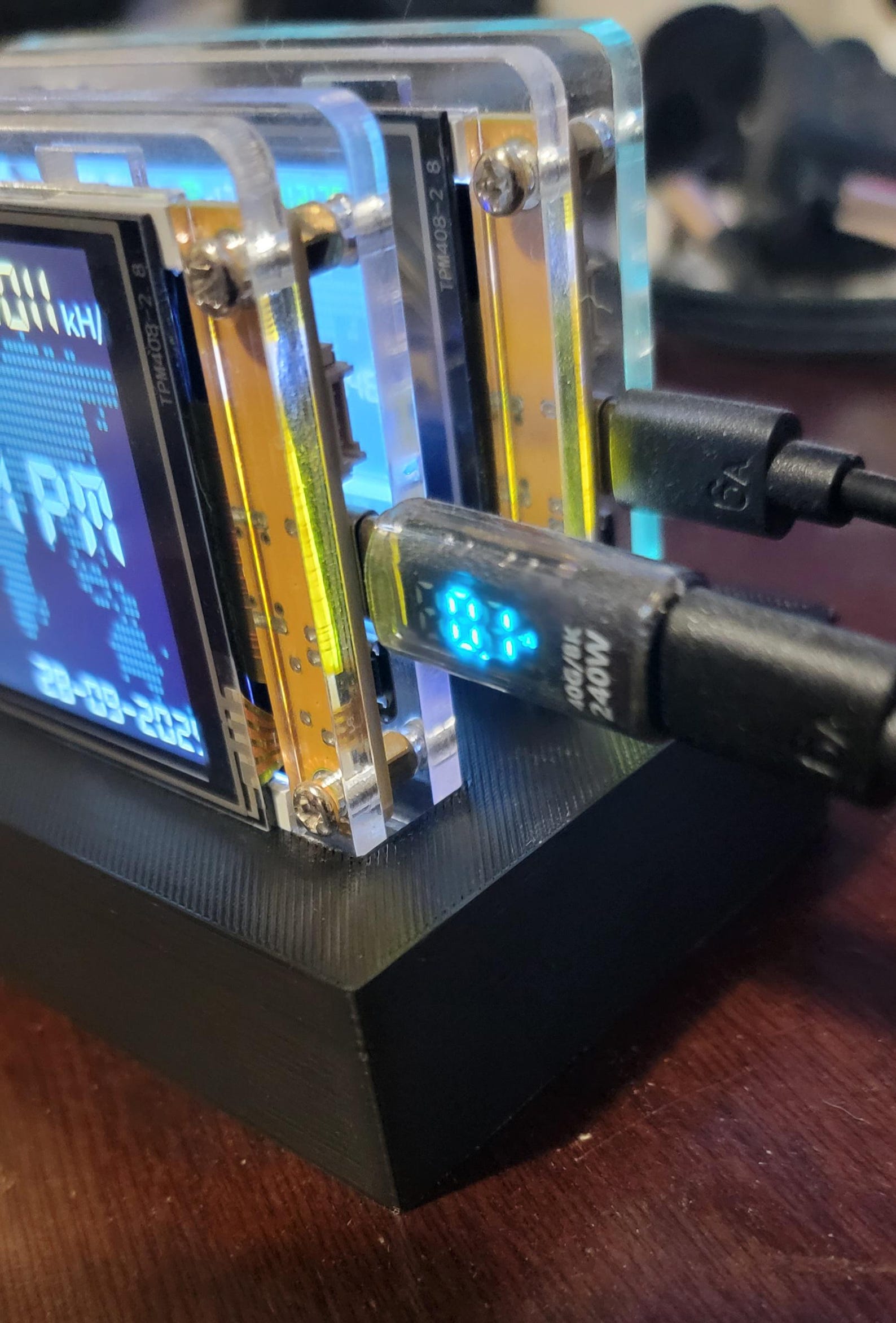 Nerdminer Stand Rack Tray to Hold 2 Nerd Miners Tightly. Bitcoin!!! the ...