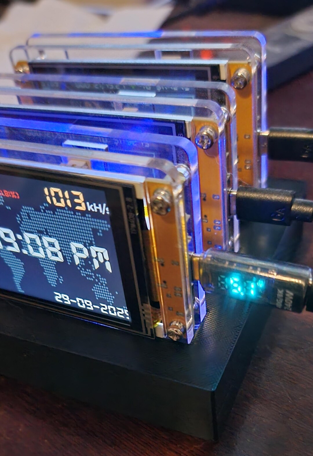 Nerdminer Stand Rack Tray to Hold 3 Nerd Miners Tightly. Bitcoin!!! the ...