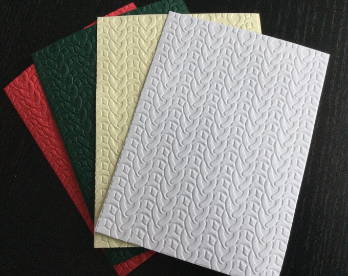 Embossing Folder 3D Knitted by Tim Holtz Sizzix Folders Etsy