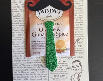 Coolidge Newspaper Tea Bag Card Dad President Ties Birthday Father's Day Thinking of You