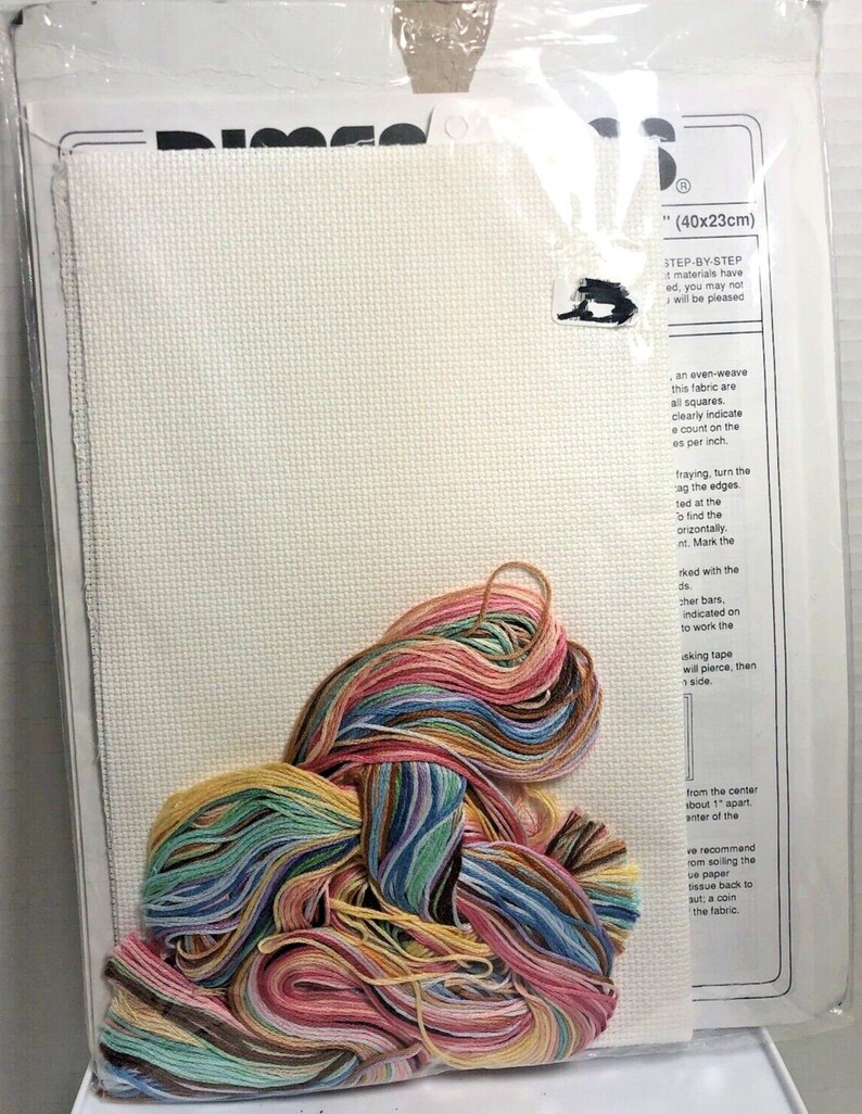 Dimensions toy Shelf Birth Record Counted Cross Stitch Kit Barbara Mock