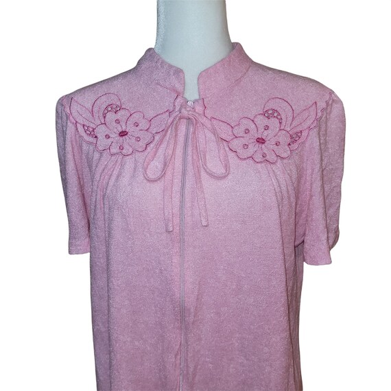 Vintage 1970s It's A Charm Terry Cloth Nightgown Wome… Gem