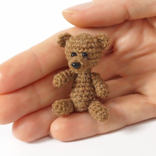 Tiny Teddy Bear Plushie Miniature Teddy 