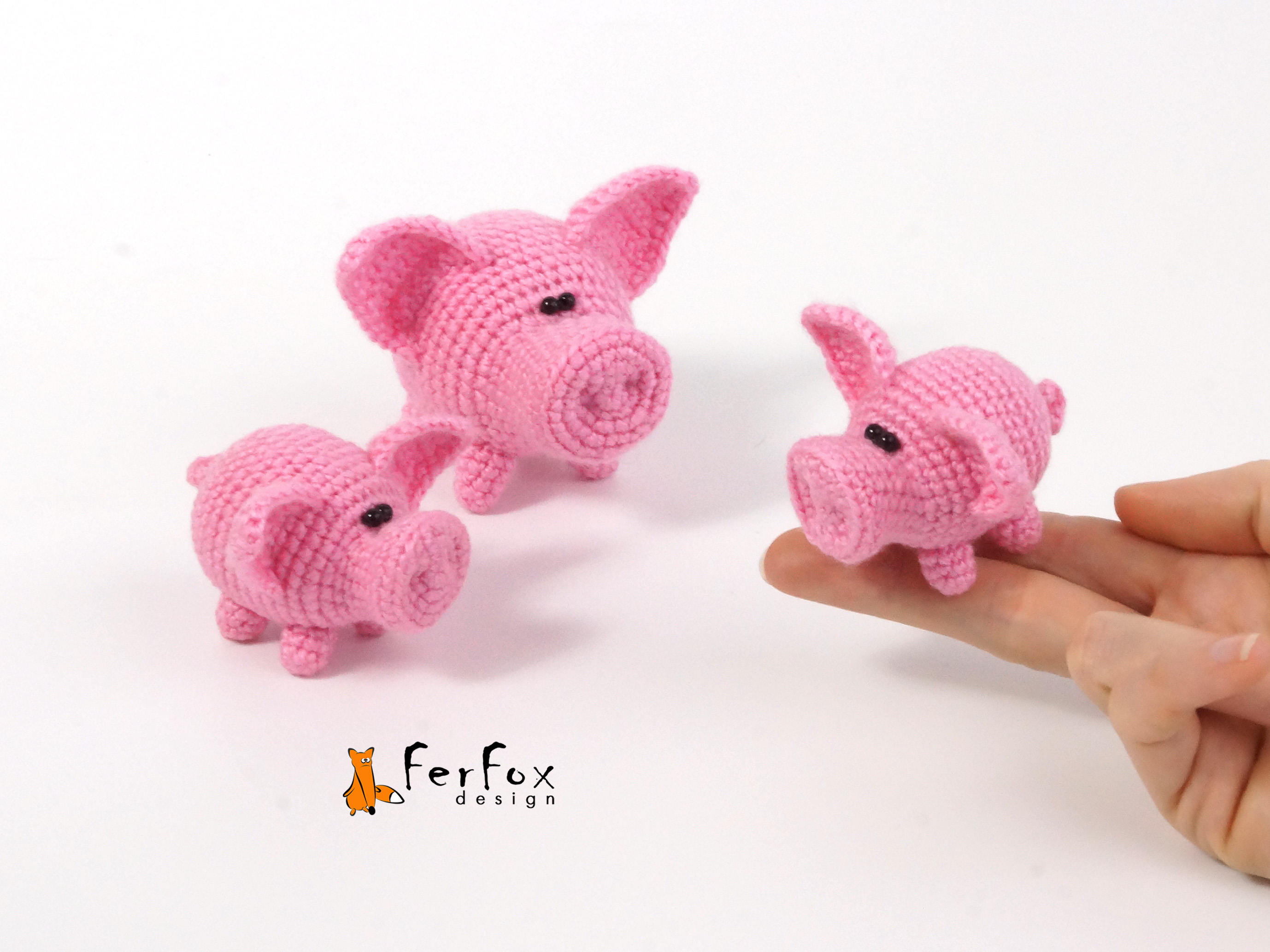 mini pig stuffed animal