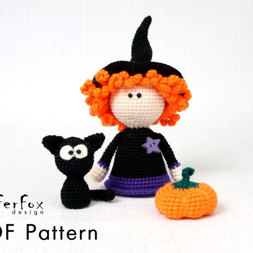 Halloween Longlegs Dolls Amigurumi Crochet Pattern - Etsy