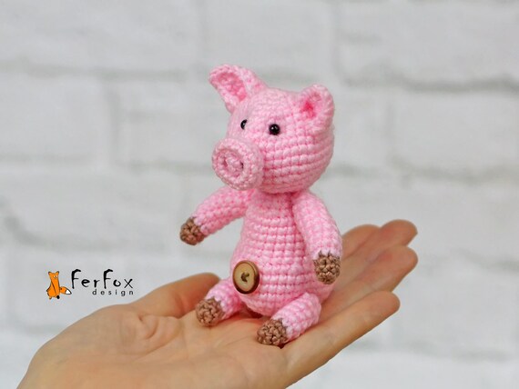 mini pig stuffed animal