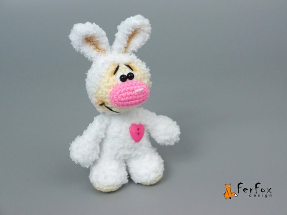 fluffy bunny stuffed animals
