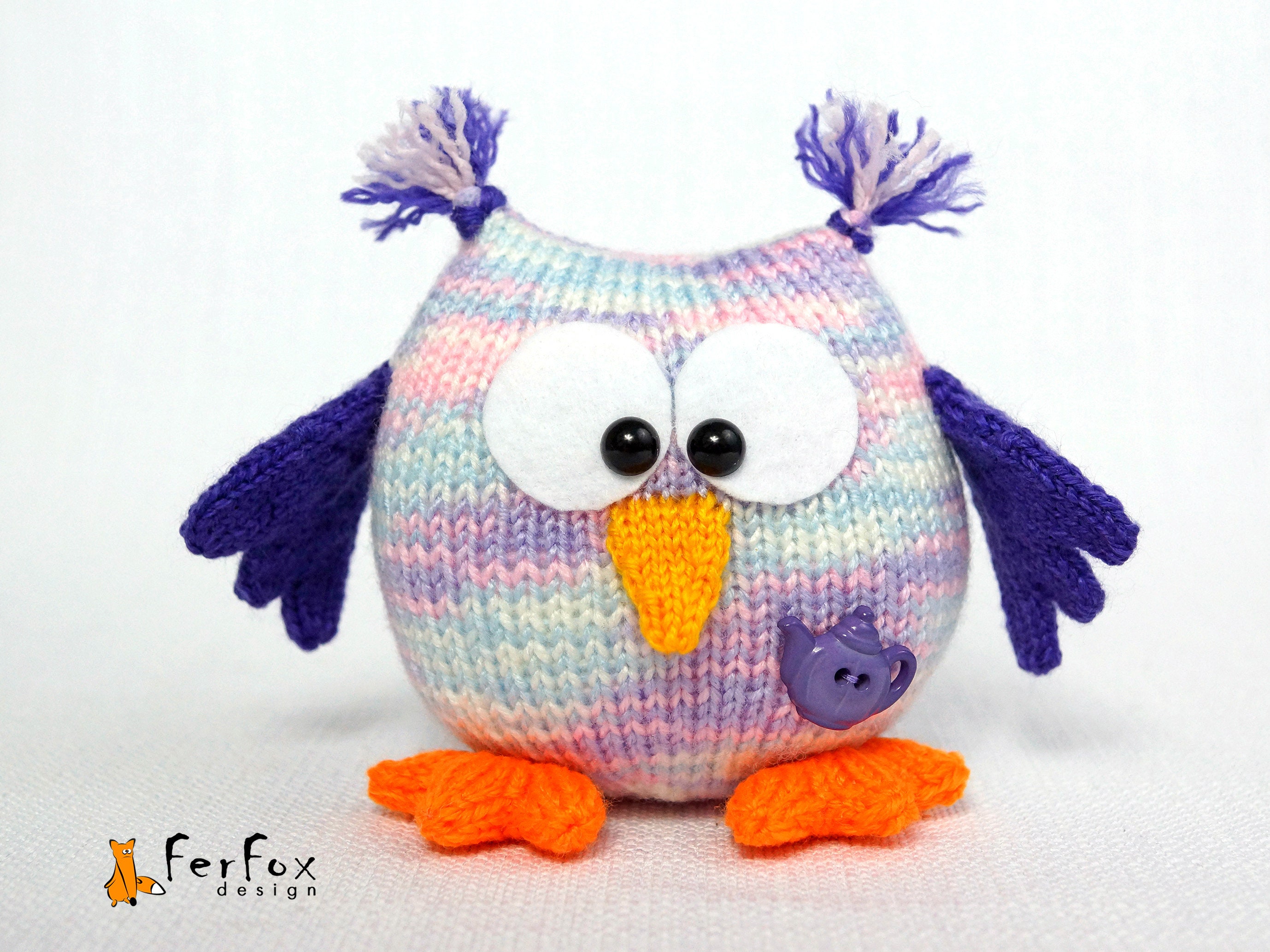 cute owl plush