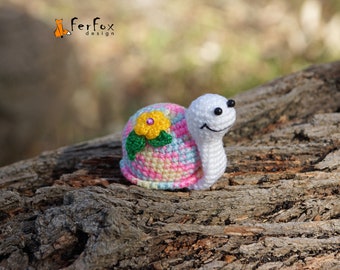 Tiny turtle stuffed animal,  Kawaii turtle plushie, Miniature turtle figurine