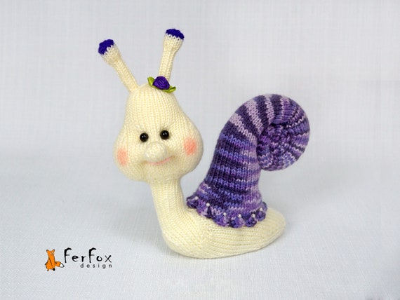 stuffed animal snail