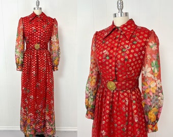 OSCAR DE LA RENTA キャディ ミディワンピース ベルト付き il_340x270.6052453087_t9am.jpg