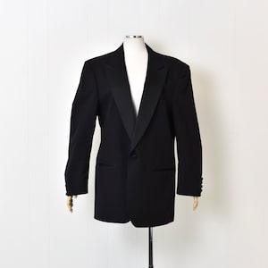 1970s Christian Dior Monsieur Black Jacket