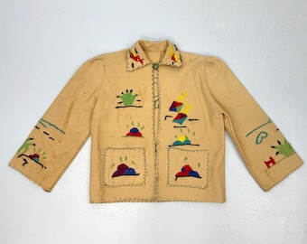 Vintage 1950s Thule Greenland Reversible Satin and Velvet Kids