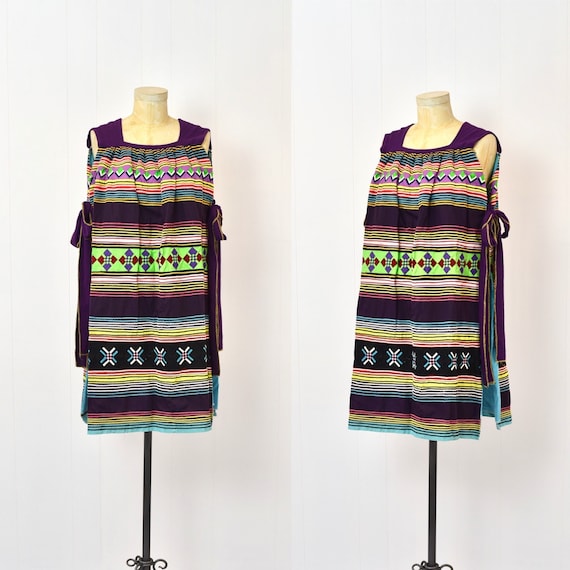 RARE 1960s/1970s Seminole Native American Purple … - image 1