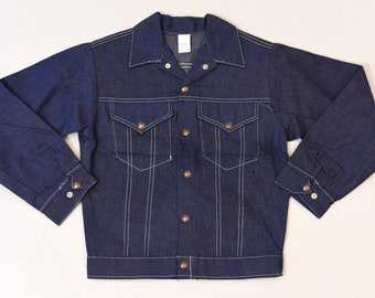 1970s Deadstock Blue Denim Jacket