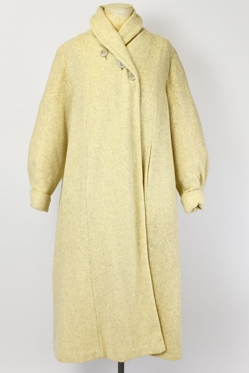 1940s Oatmeal Wool Coat image 2