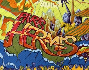 Vintage 1999 Hermes Aube Libre Comme L'ange Zoe Pauwels Yellow