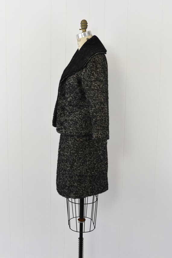 1960s Wool Dress & Jacket Set Gem