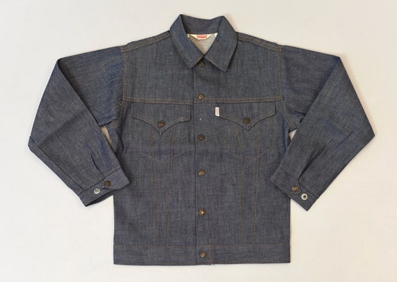 1970s Deadstock Levi's Blue Denim Jacket - image 1