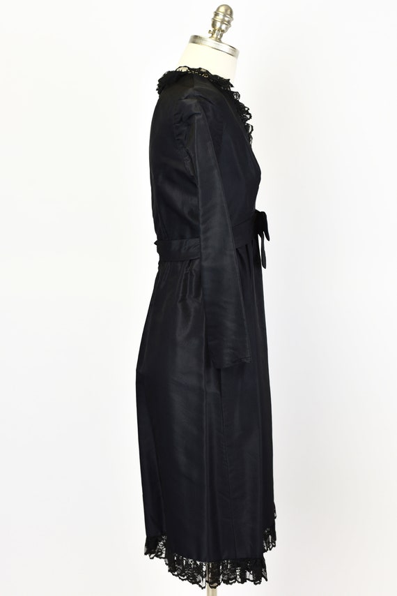 1960s Black Mollie Parnis Dress - image 5