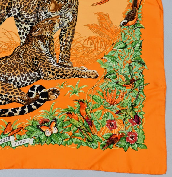 Vintage 2001/2002 Hermes Jungle Love Leopard Anim… - image 7