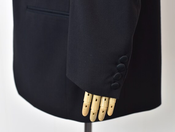 1970s Christian Dior Monsieur Black Jacket - image 6