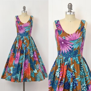 Lord Taylor 80s Floral Dress - Etsy