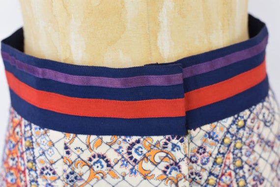 1970s Morton Myles Paisley Maxi Skirt - image 9