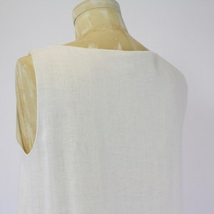 NOS 1990s Dusan Linen Dress image 5