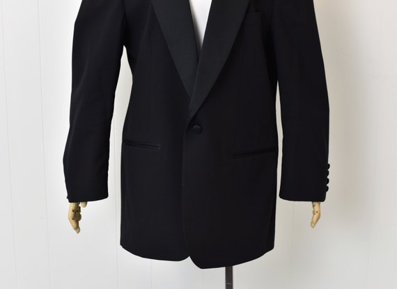 1970s Christian Dior Monsieur Black Jacket - image 4