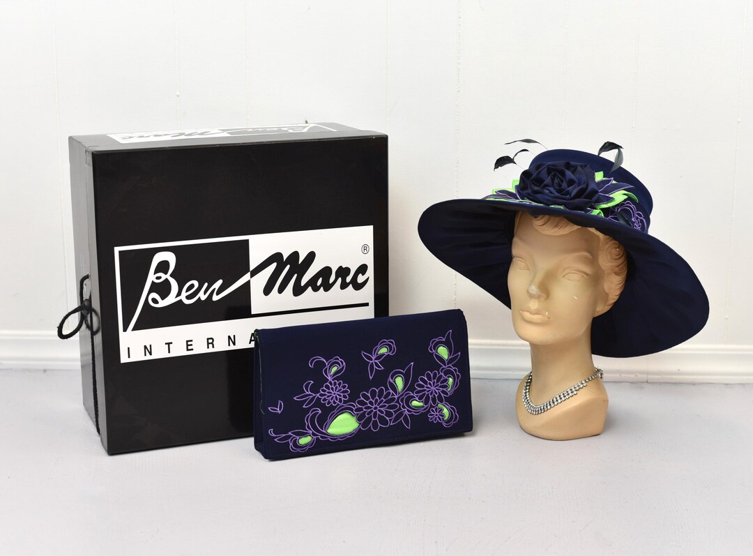 Vintage Ben Marc International Women’s Wool Purple Braided Hat w/Band Ben Marc Hats for Women on Sale up to 90% Off: Poshmark main image 4