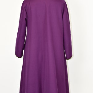 1960's Sills by Bonnie Cashin Purple Coat image 7