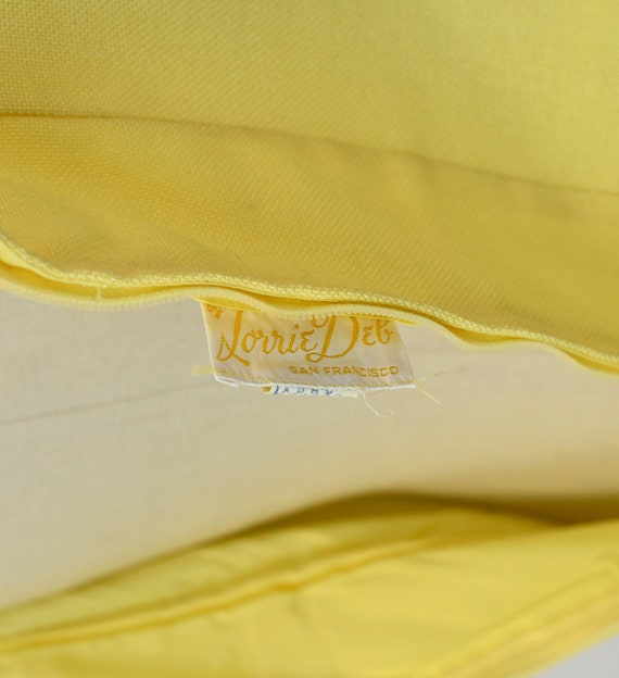 1960s Lorrie Deb Yellow Maxi Dress Gown - image 7