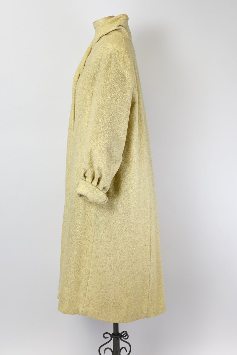 1940s Oatmeal Wool Coat image 4