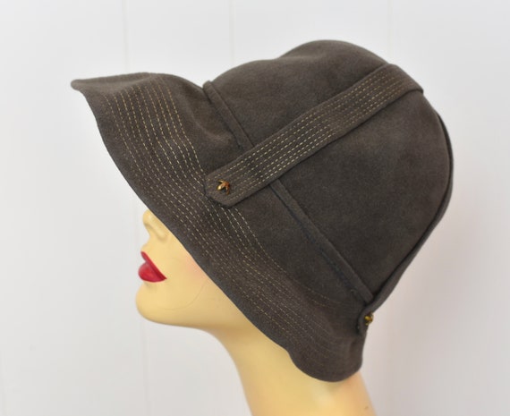 1960s Yves Saint Laurent Top Handle Bucket Hat