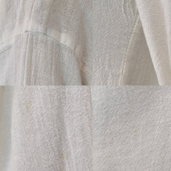 1960s/1970s Embroidered Woodstock Hippie Boho Pea… - image 9