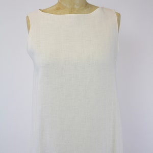 NOS 1990s Dusan Linen Dress image 3