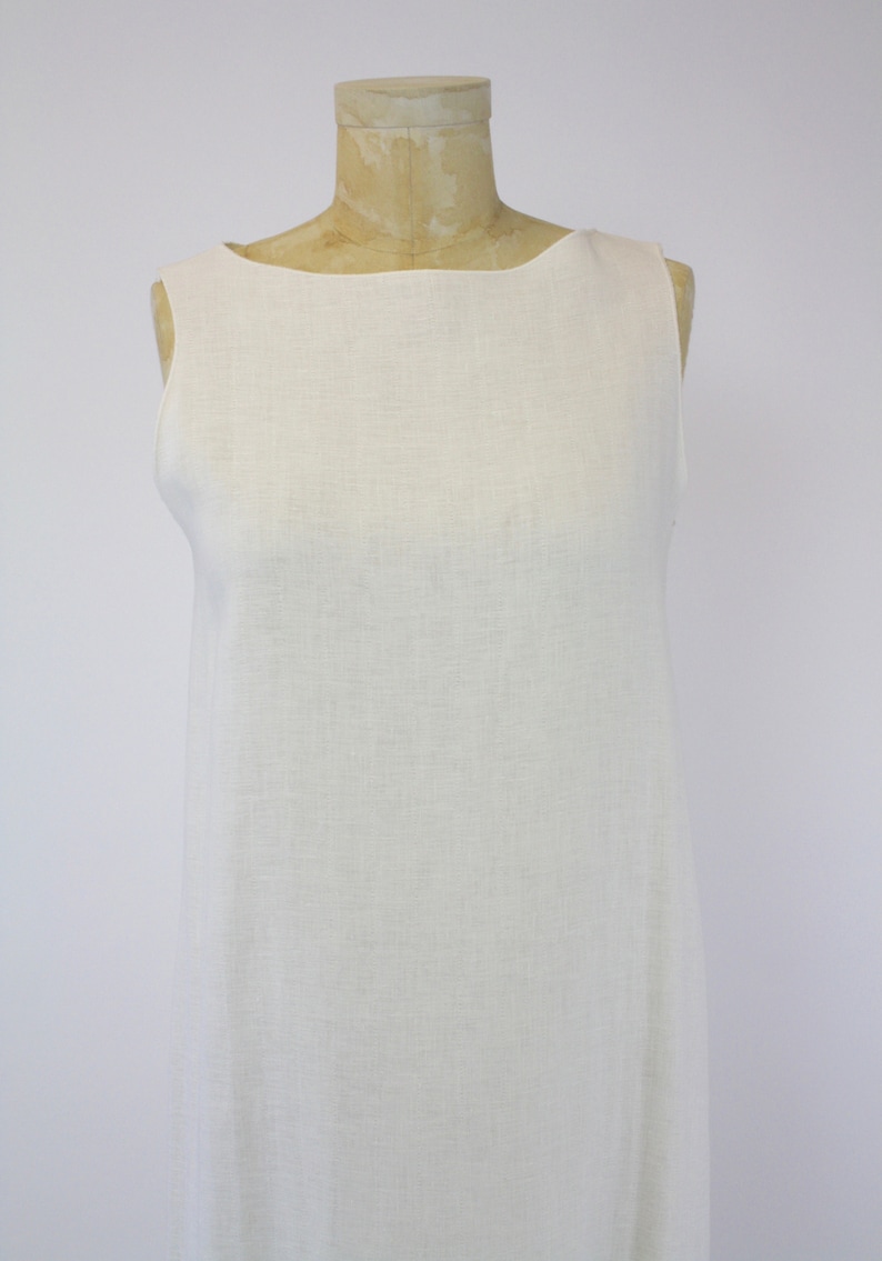 NOS 1990s Dusan Linen Dress image 3