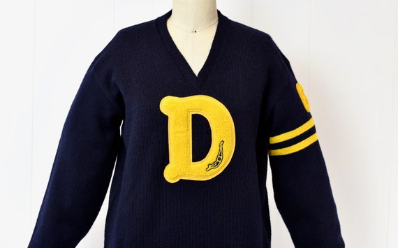 1950s Letterman Swimming Team Sweater Number 69 - image 2